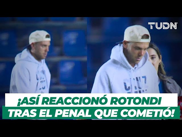 ⁣¿EL VILLANO AZUL? Así se fue Rotondi del estadio Ciudad de los Deportes tras CAER con América | TUDN