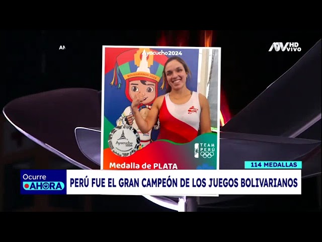 ⁣Juegos Bolivarianos: Perú fue el gran campeón con 114 medallas