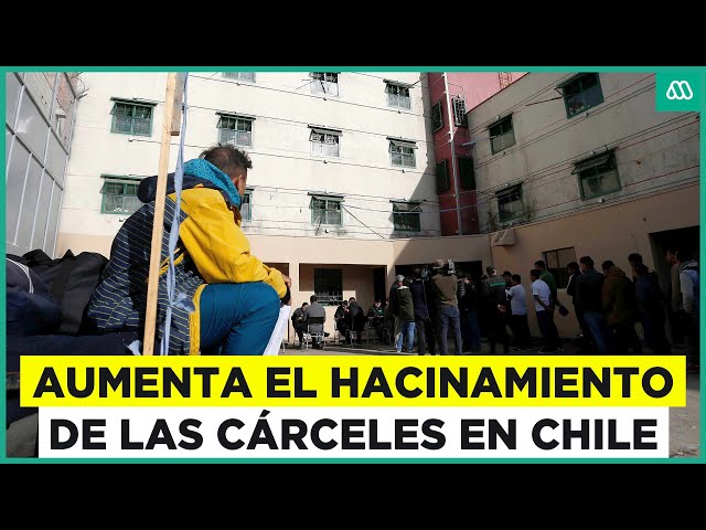 ⁣Aumenta el hacinamiento en las cárceles de Chile