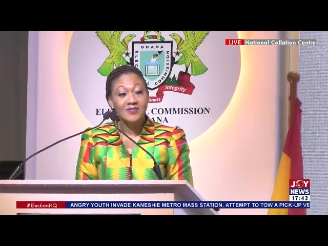 ⁣Election 2024: EC Declares John Mahama President-elect || Election HQ (9-12-24)