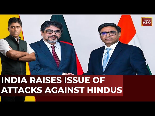 ⁣India Raises Issue of Attacks Against Hindus, Bangladesh Calls It An 'Internal Matter' | I