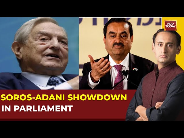 ⁣Soros-Adani Showdown In Parliament | Cong vs BJP | News Track With Rahul Kanwal | India Today