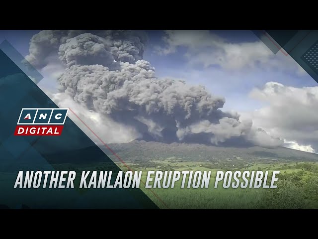 ⁣Another Kanlaon eruption is possible, Phivolcs says