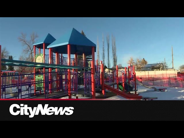 ⁣Accessible playground opens in Calgary's Forest Lawn neighbourhood