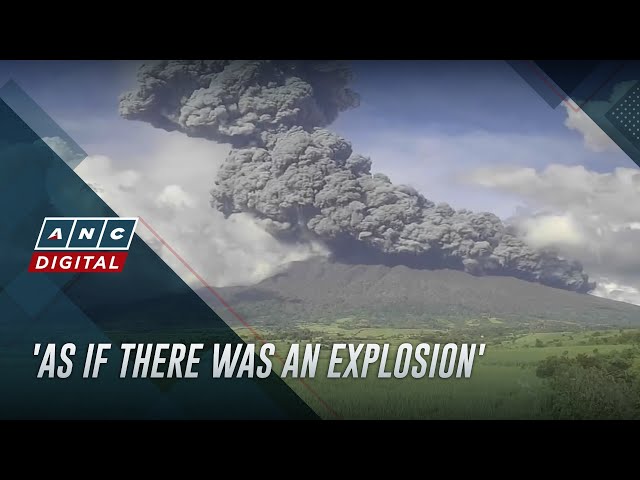 ⁣OCD: People felt Kanlaon eruption 'as if there was an explosion'