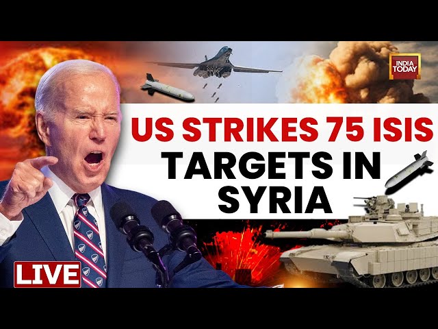 ⁣Syrian Civil War LIVE Updates: US Air Strikes On ISIS Targets In Syria After Al-Assad's Fall