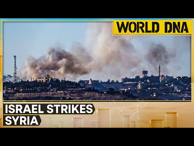 ⁣Israel Launches Over 100 Air Strikes Across Syria: Reports | World DNA | English News | WION