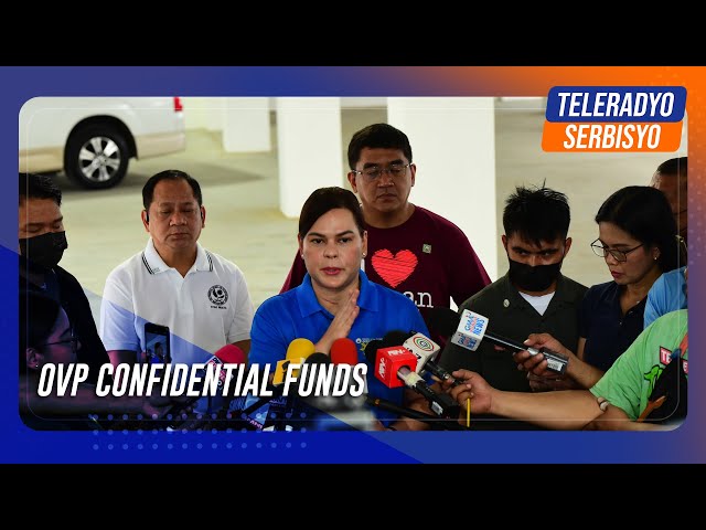 ⁣PSA looking into nearly 2,000 OVP confidential fund recipients | TeleRadyo Serbisyo