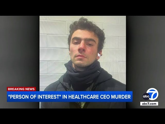 ⁣New image shows Luigi Mangione, person of interest in UnitedHealthcare CEO killing