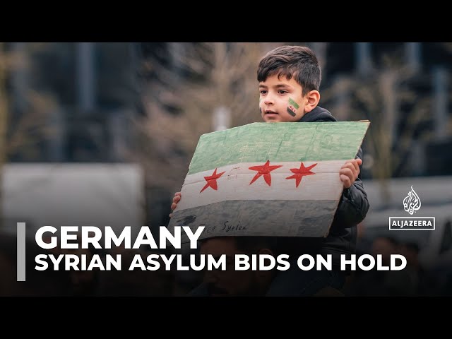 ⁣Germany pauses asylum applications for Syrians after al-Assad’s fall