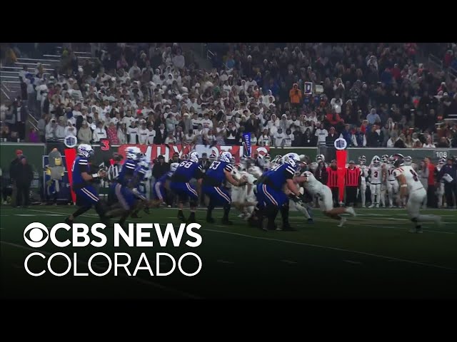 ⁣Cherry Creek wins Colorado 5A state football title