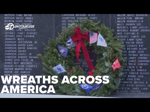 ⁣Wreaths Across America ceremony at Statehouse