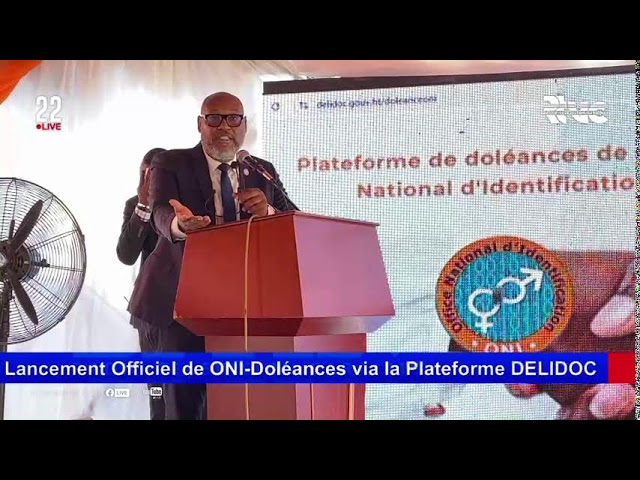 ⁣Lancement Officiel de ONI-Doléances via la Plateforme DELIDOC