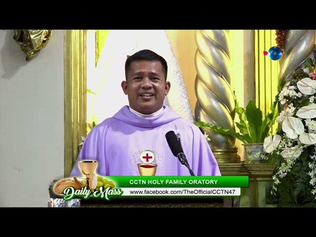 ⁣10 DECEMBER 2024 - HOMILY by Rev. Fr. Christian James Mayol