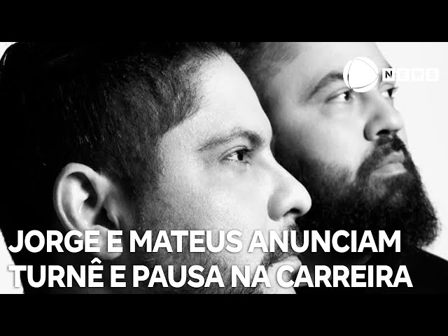 ⁣Jorge e Mateus anunciam turnê comemorativa de 20 anos