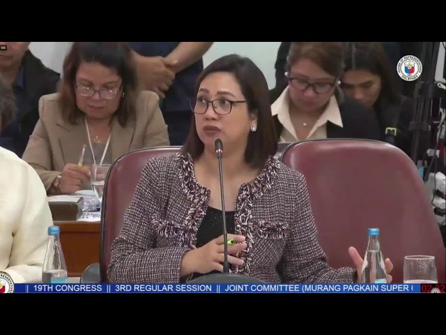 ⁣LIVE: House 'Murang Pagkain Super Committee' probes into food security issues | December 1