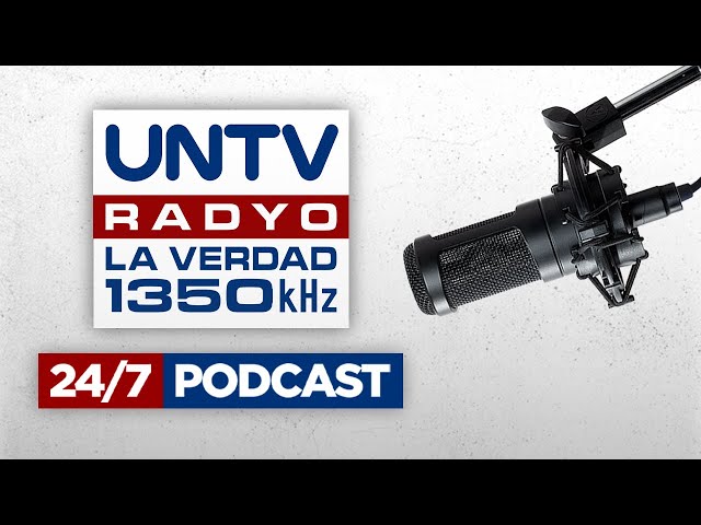 ⁣24/7 PODCAST: UNTV Radyo La Verdad 1350