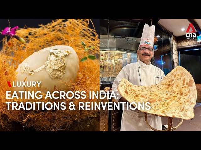 ⁣Royal biryani, giant naan and edible ghee candles: A culinary journey from north to south India