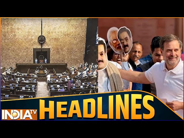 ⁣11 AM TOP Headlines Today News: संसद में आज भी काम...'शोर' ज्यादा | Loksabha |Rajyasabha| 