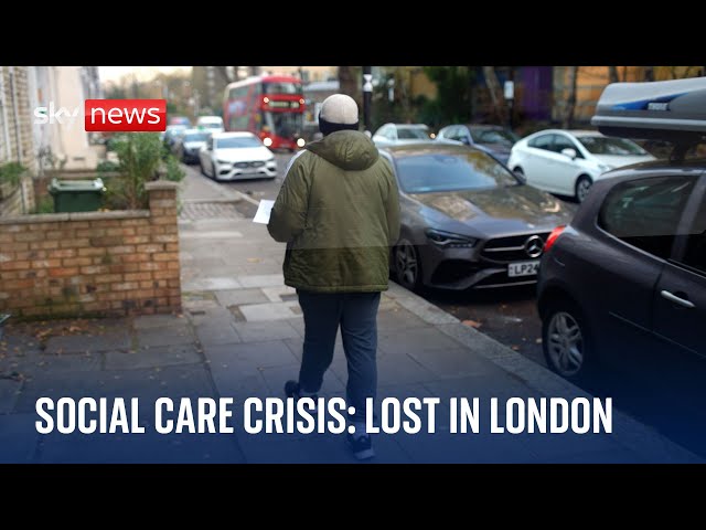 ⁣Sky News investigates Britain’s struggling social care system