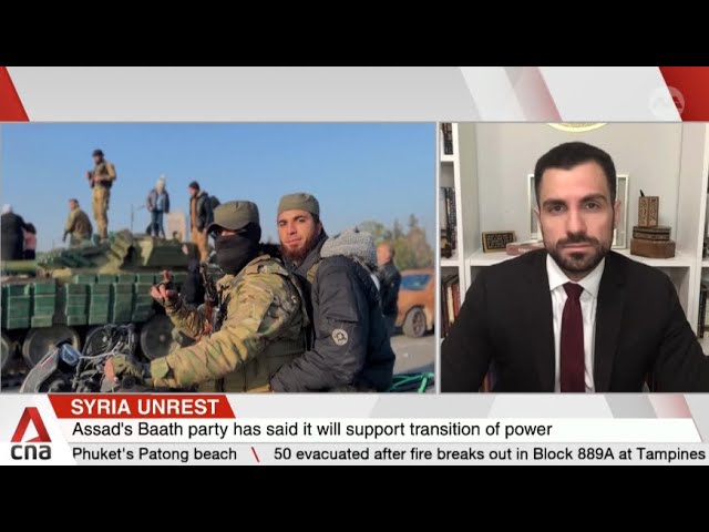 ⁣Analyst optimistic on Syria as power transition remains relatively calm so far