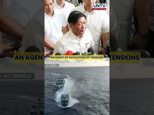 ⁣PBBM, iginiit na hindi palalalain ng Pilipinas ang tensyon sa WPS