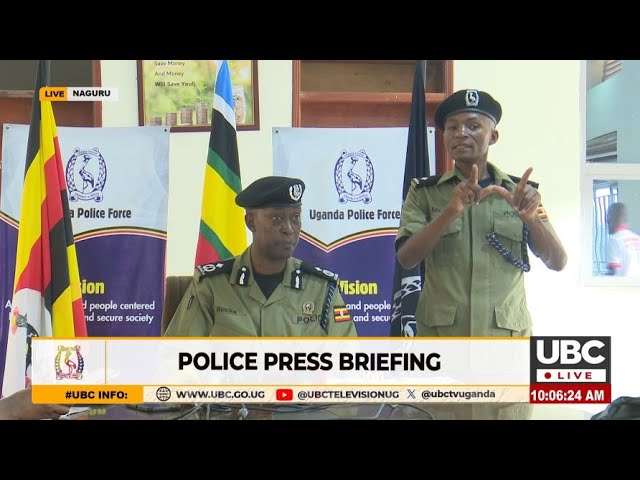 ⁣LIVE: POLICE PRESS  BRIEFING | DECEMBER 10, 2024