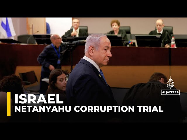 ⁣Israeli PM Netanyahu appears in court on corruption charges