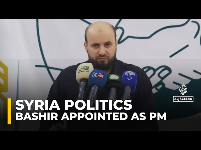 ⁣Mohammed al-Bashir appointed as Syria’s interim prime minister