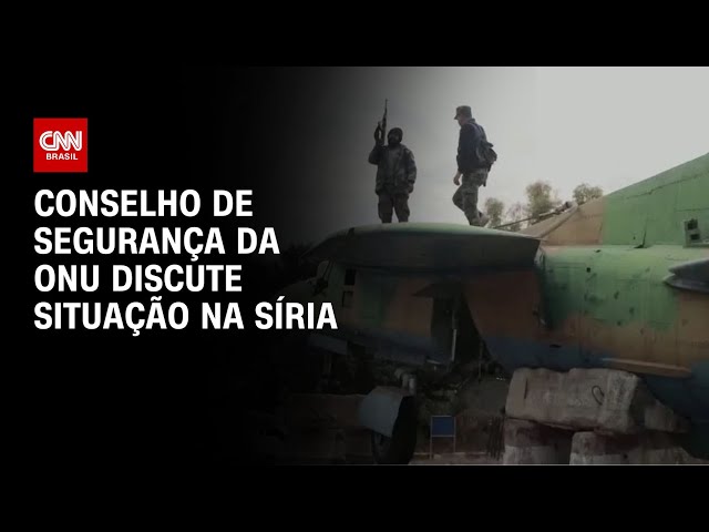 ⁣Conselho de Segurança da ONU discute situação na Síria | CNN NOVO DIA