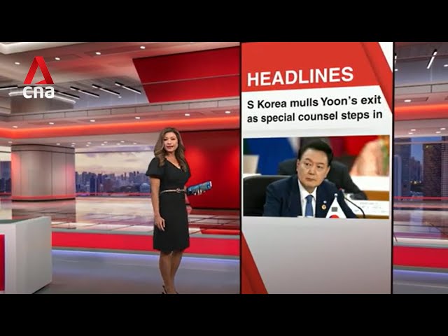 ⁣S Korea's ruling party discusses timeline for Yoon's resignation | East Asia Tonight (Dec 