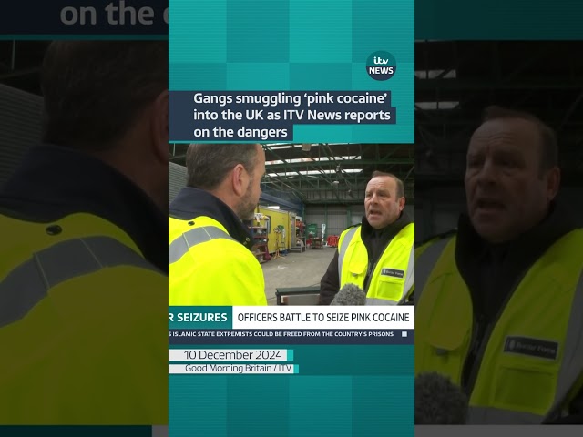 ⁣Gangs smuggling ‘pink cocaine’ into the UK as ITV News reports on the dangers #itvnews | ITV News