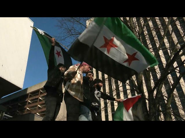 ⁣Some Syrian-Canadians celebrate the fall of Assad