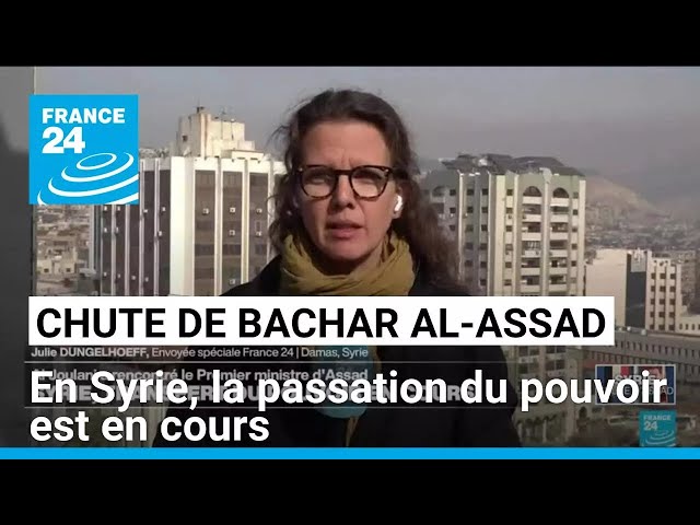 ⁣Syrie : la passation du pouvoir est en cours • FRANCE 24