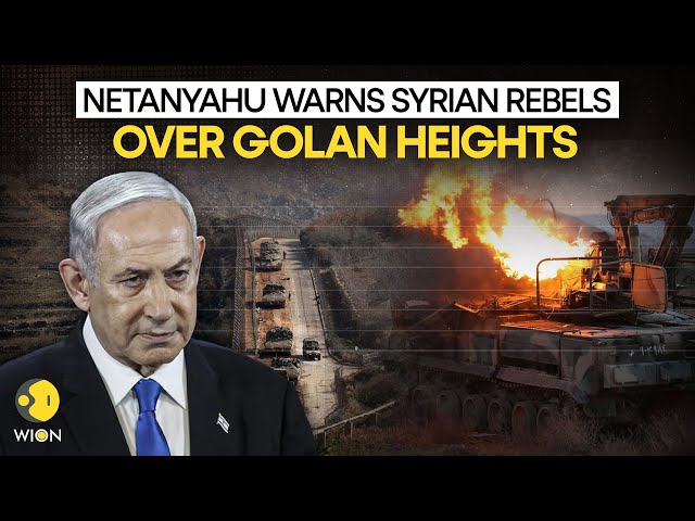 ⁣Israel Strikes Syria LIVE: Israel Grabs More Of The Golan Heights, Exploits Disarray In Syria |WION