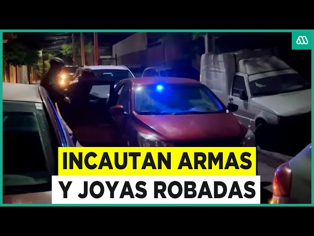 ⁣Incautan armas y joyas robadas desde una casa: Dos delincuentes fueron detenidos