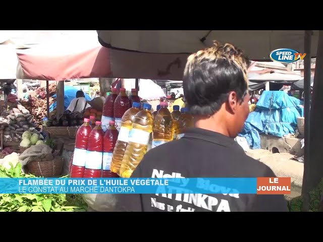 ⁣Flambée du prix de l'huile végétale: constat au marché Dantokpa