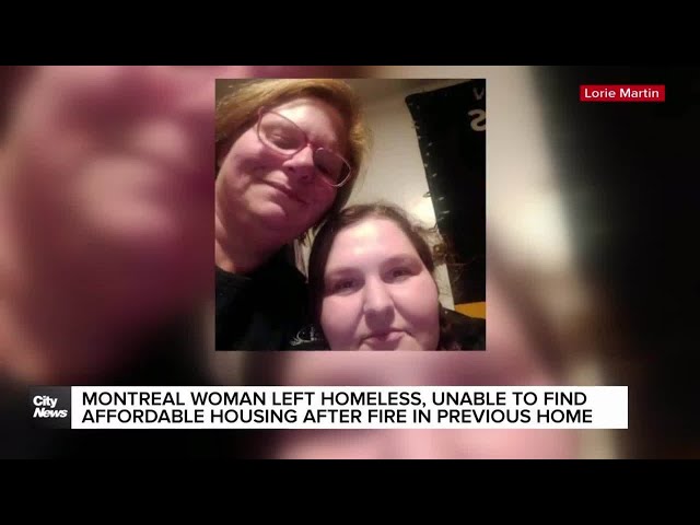 ⁣Montreal woman facing homelessness after apartment fire