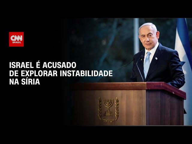 ⁣Israel é acusado de explorar instabilidade na Síria | BASTIDORES CNN