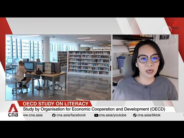 ⁣Literacy skills in Singapore adults decline as early as the late 20s: OECD study