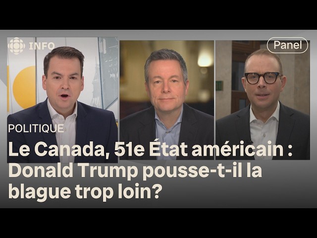 ⁣Justin Trudeau, « le gouverneur du grand État du Canada » : Donald Trump était-il fâché?