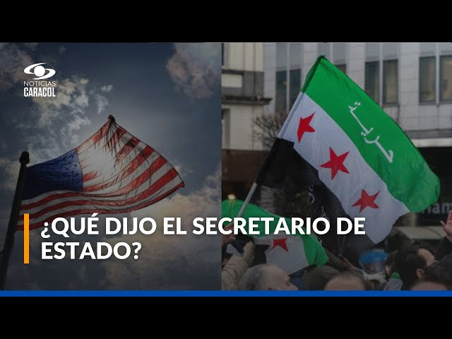 ⁣¿Cuál es la posición de Estados Unidos frente a la situación en Siria?