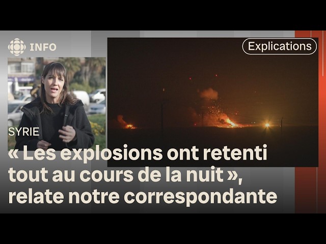 ⁣Frappes en Syrie et libération de prisonniers : notre journaliste est sur place | D'abord l