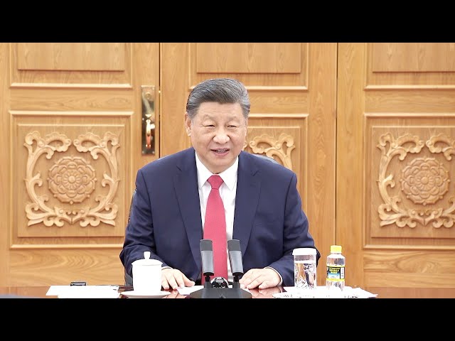 ⁣President Xi Jinping thanks major economic leaders for supporting China's modernization