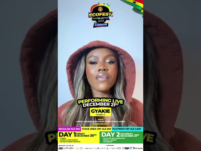 ⁣“Ecofest 2024: Gyakie Set to Perform at ‘The Illumination Edition’ Dec 20-21”