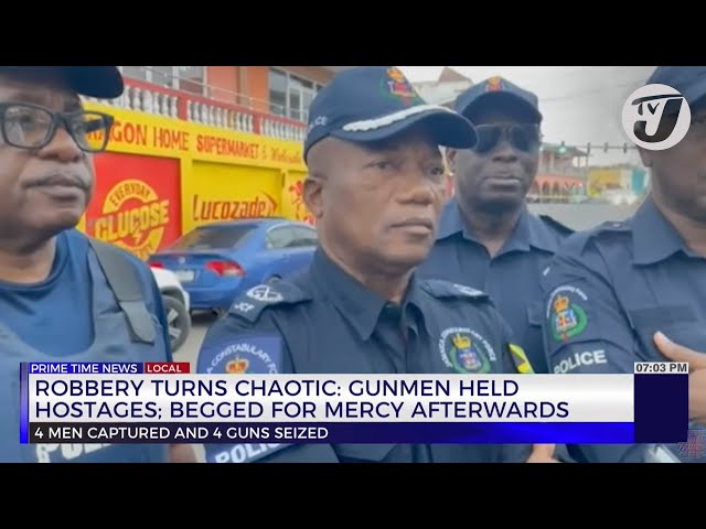 ⁣Robbery Turns Chaotic: Gunmen Held Hostages; Begged for Mercy Afterwords | TVJ News