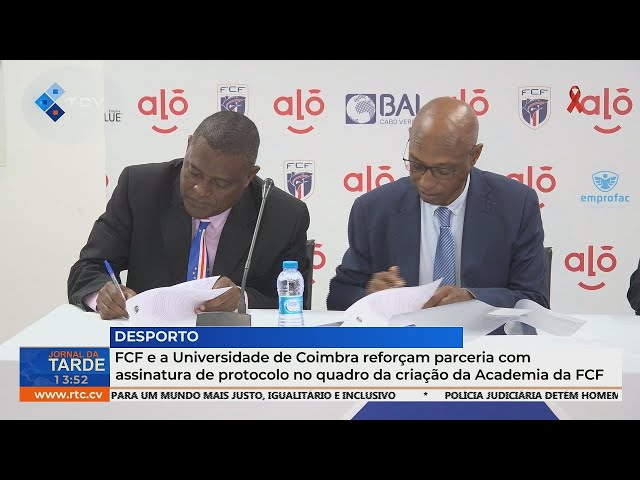 ⁣FCF e Universidade de Coimbra reforçam parceria com protocolo para criar a Academia da FCF.