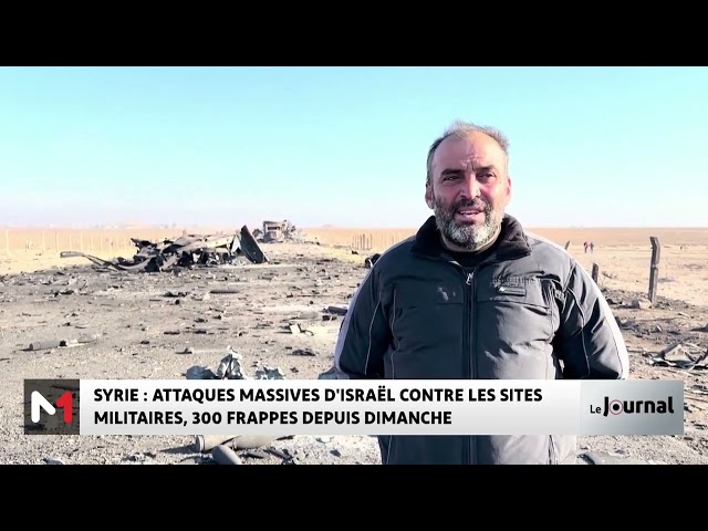 ⁣Syrie : attaques massives d´Israël contre les sites militaires