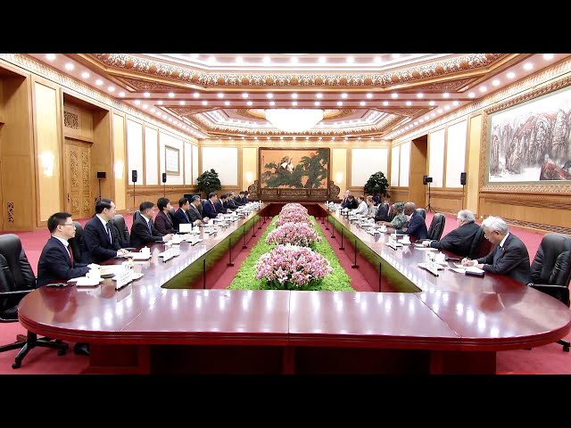 ⁣Xi Jinping urges solidarity, cooperation with global economic leaders