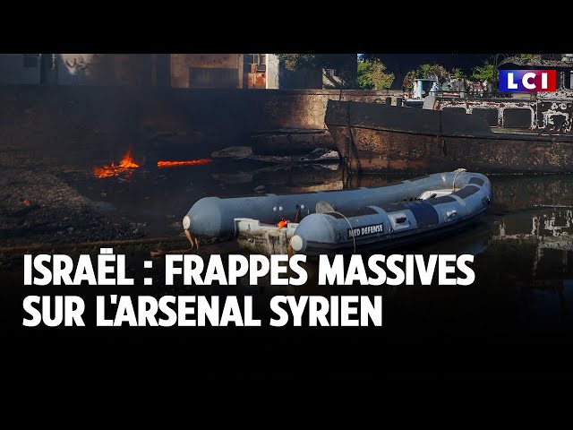 ⁣Israël : frappes massives sur l'arsenal syrien｜LCI